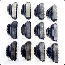 کلیپس پرنسس نگیندار بزرگ عمده ۱۲عدد